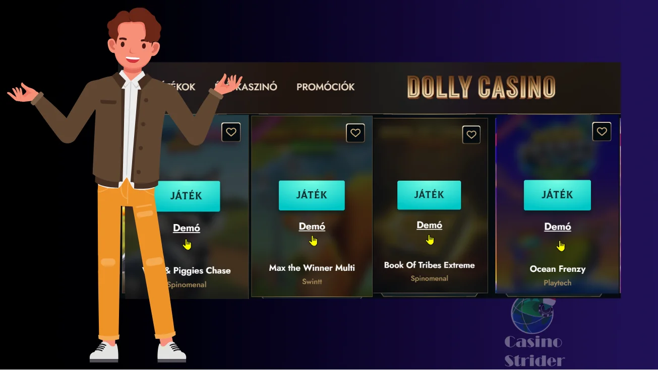 Demó mód új felhasználóknak