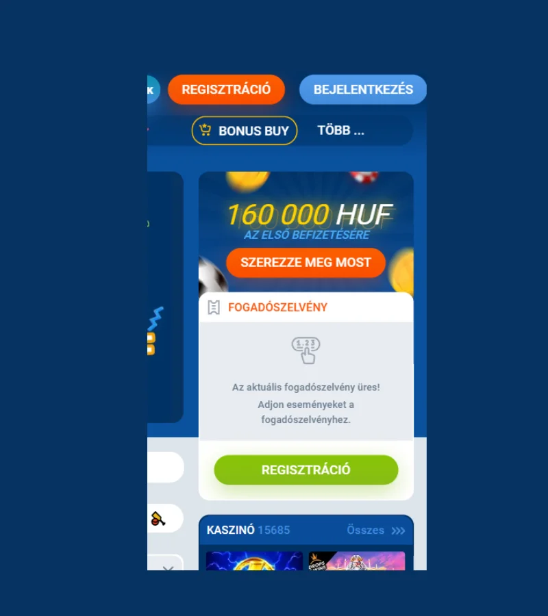 1 Letét Nélküli Kaszinók