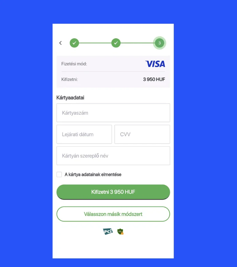 Tranzakció megerősítése