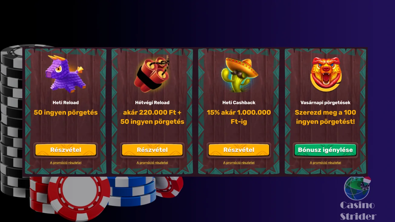 Különleges ajánlatok és VIP bónuszok1