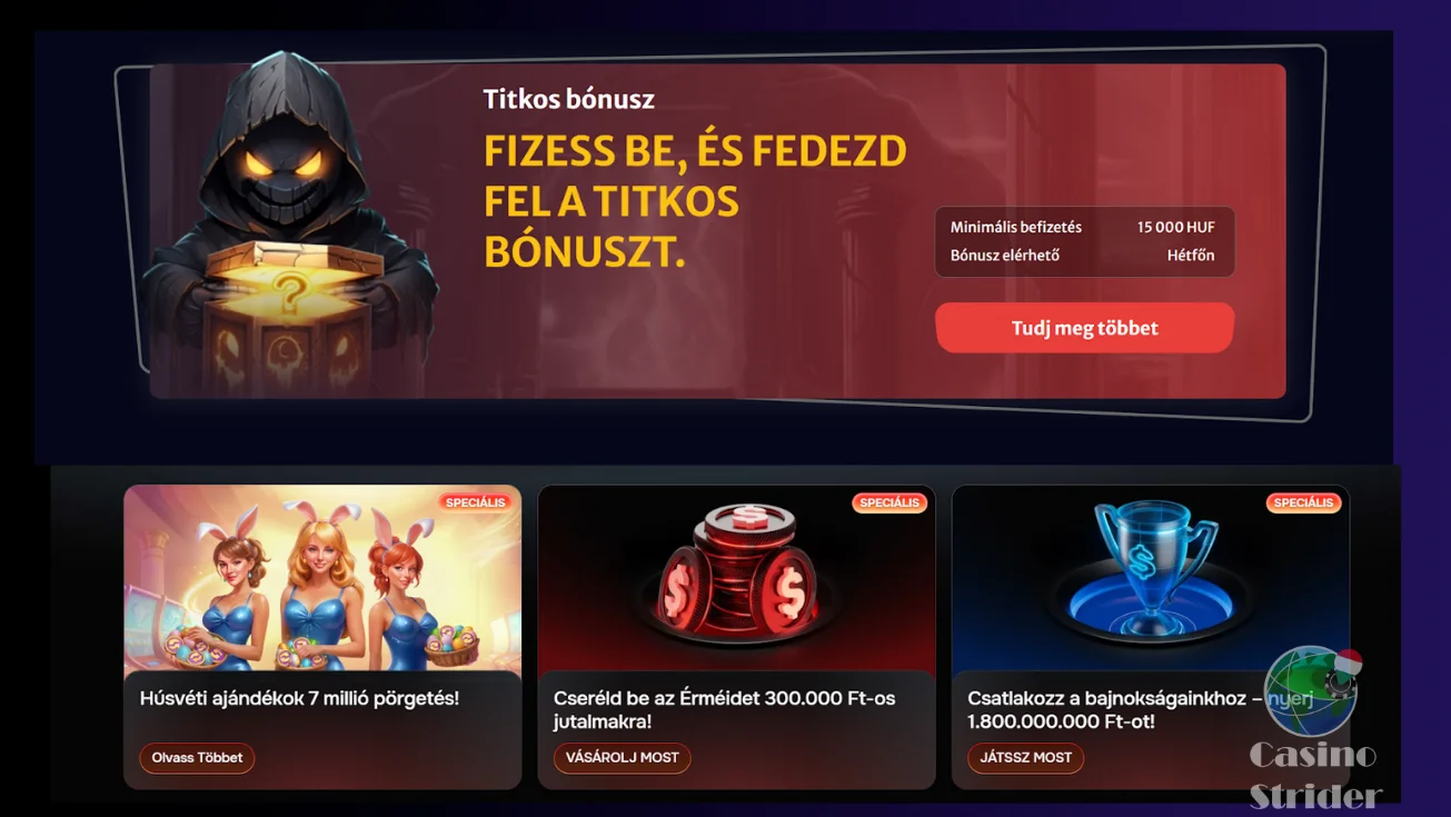Különleges ajánlatok és VIP bónuszok2
