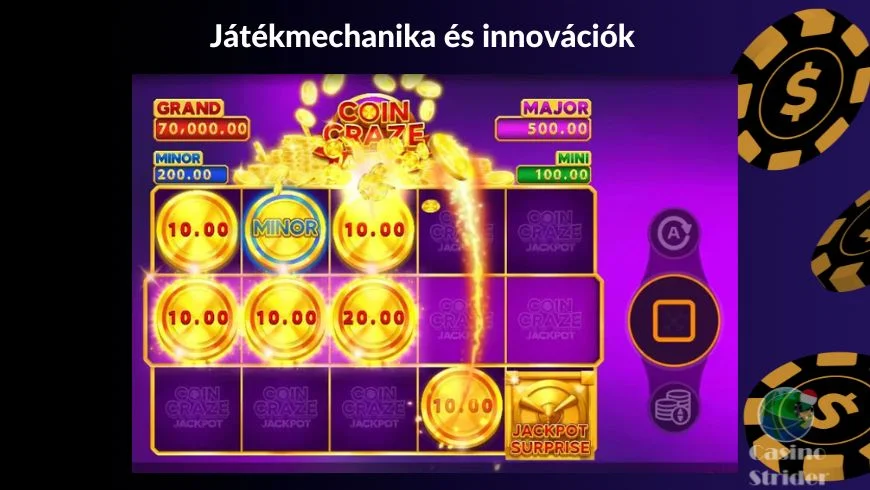 Játékmechanika és innovációk