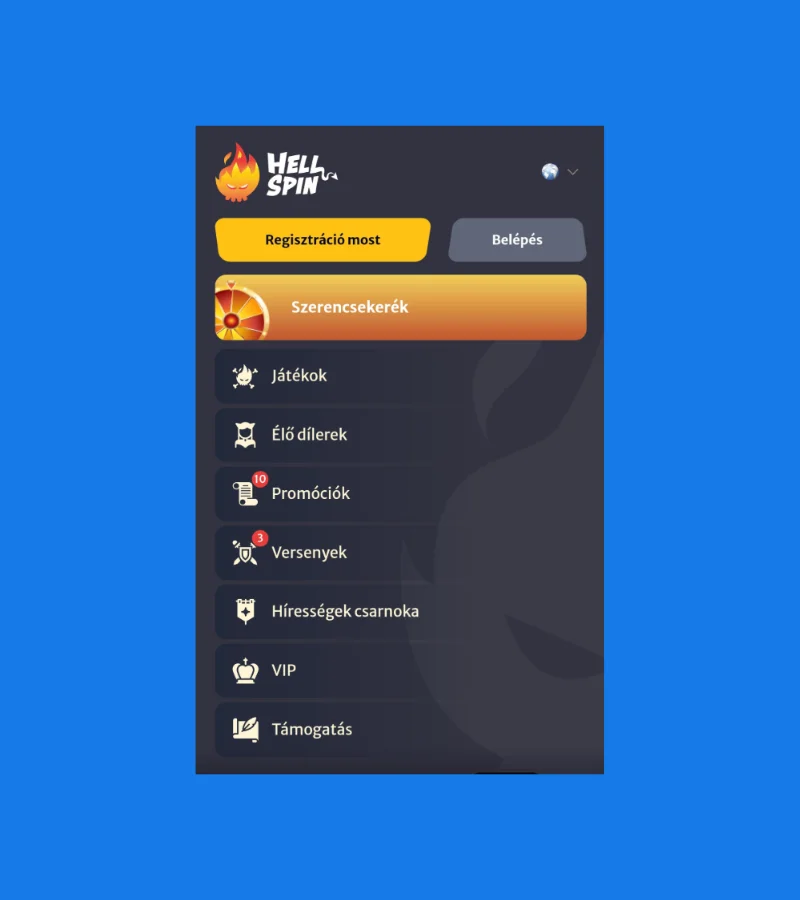 Látogass el a kaszinó weboldalára