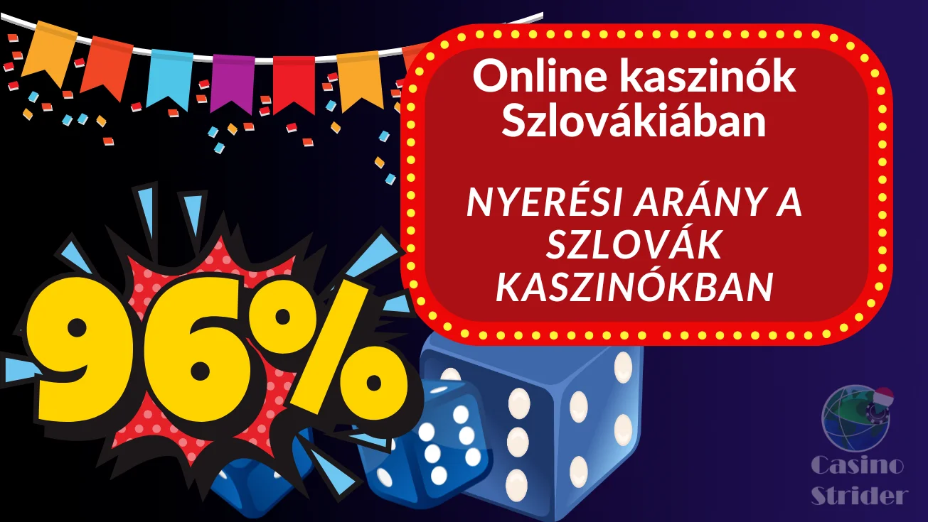 Nyerési arány a szlovák kaszinókban