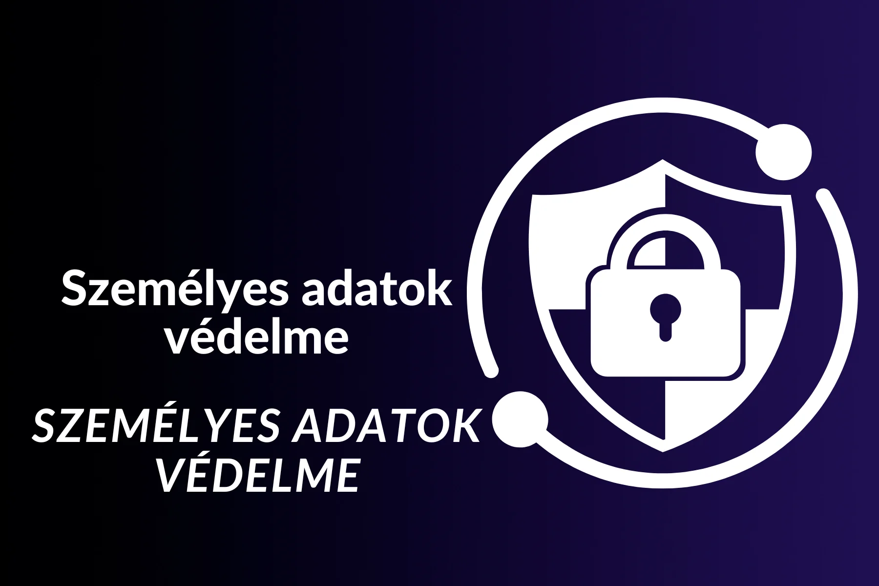 Személyes Adatok Védelme