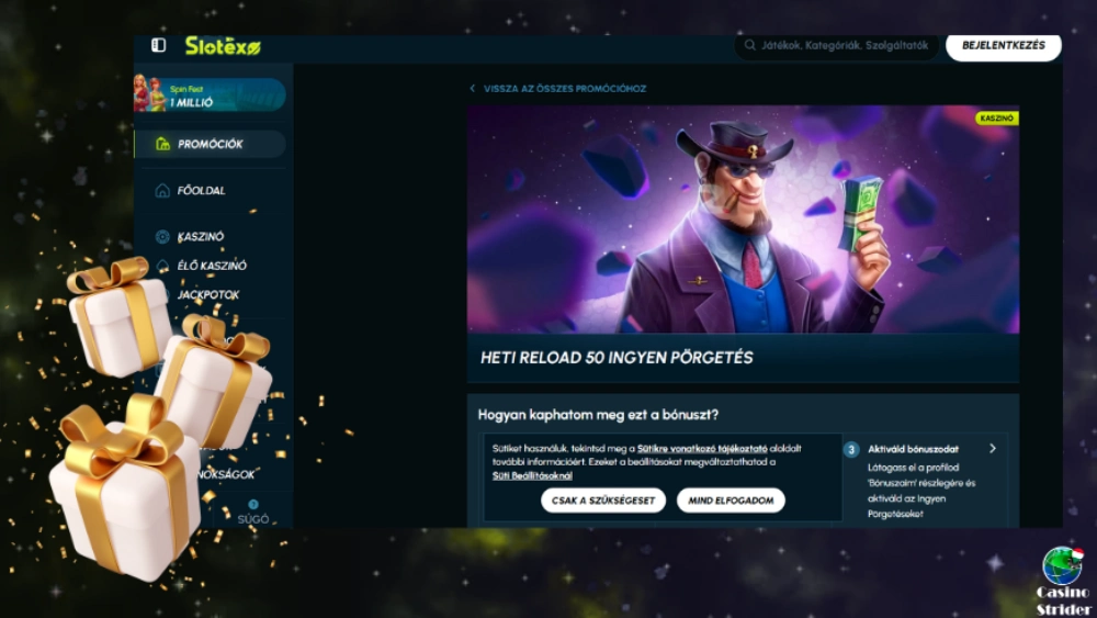 Casino Felhasználási feltételek