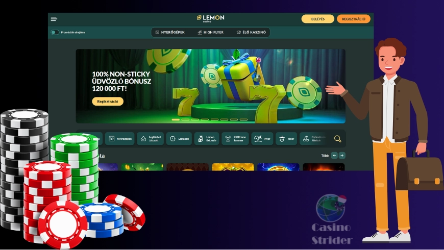Lemon Casino – valódi pénz