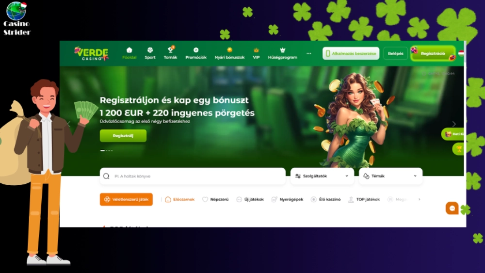 Verde casino vélemények 2026