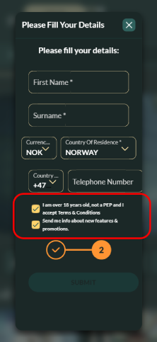 Feltételek elfogadása