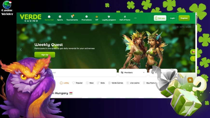 Promóciós kódok Casino Verde 2026