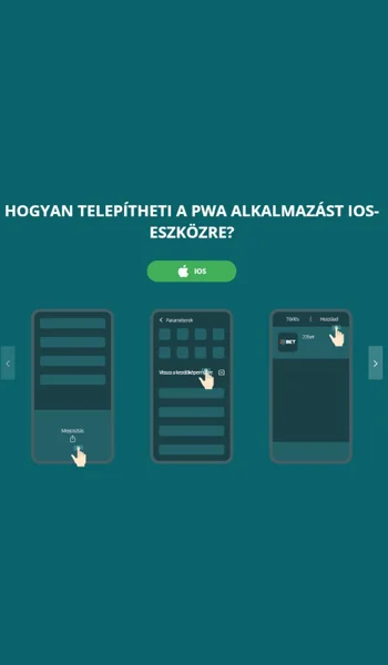 App letöltése az app store-ból.