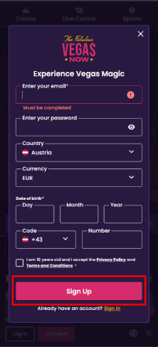 kattints a Regisztráció