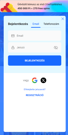 Add meg a bejelentkezési adataidat