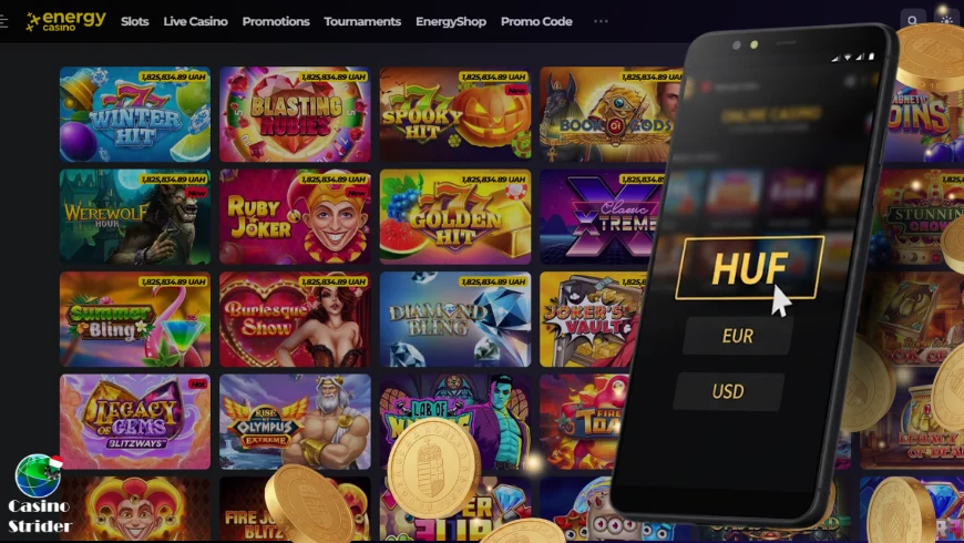 A legjobb HUF online kaszinó játékok magyaroknak