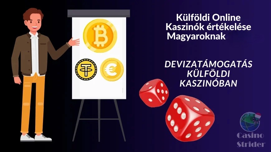 Devizatámogatás külföldi kaszinóban