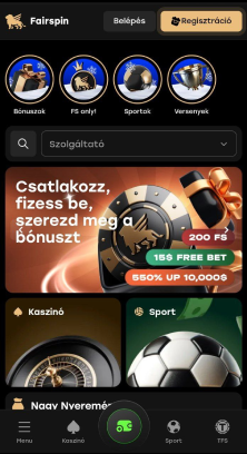 Regisztráció indítása