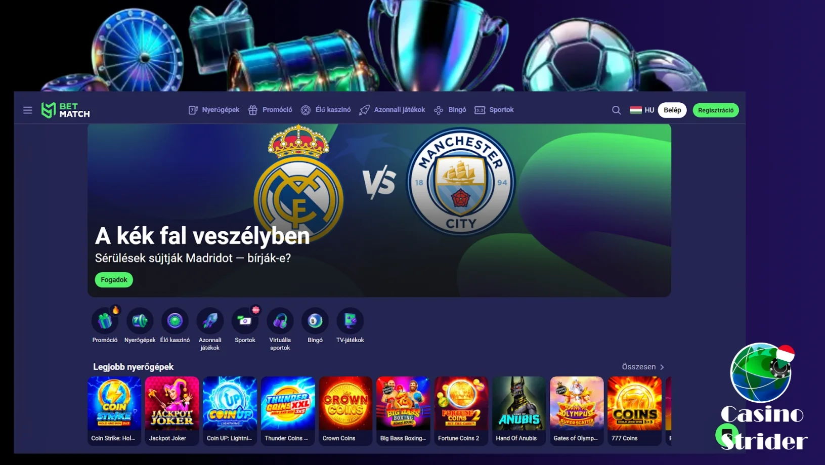 betmatch casino hu
