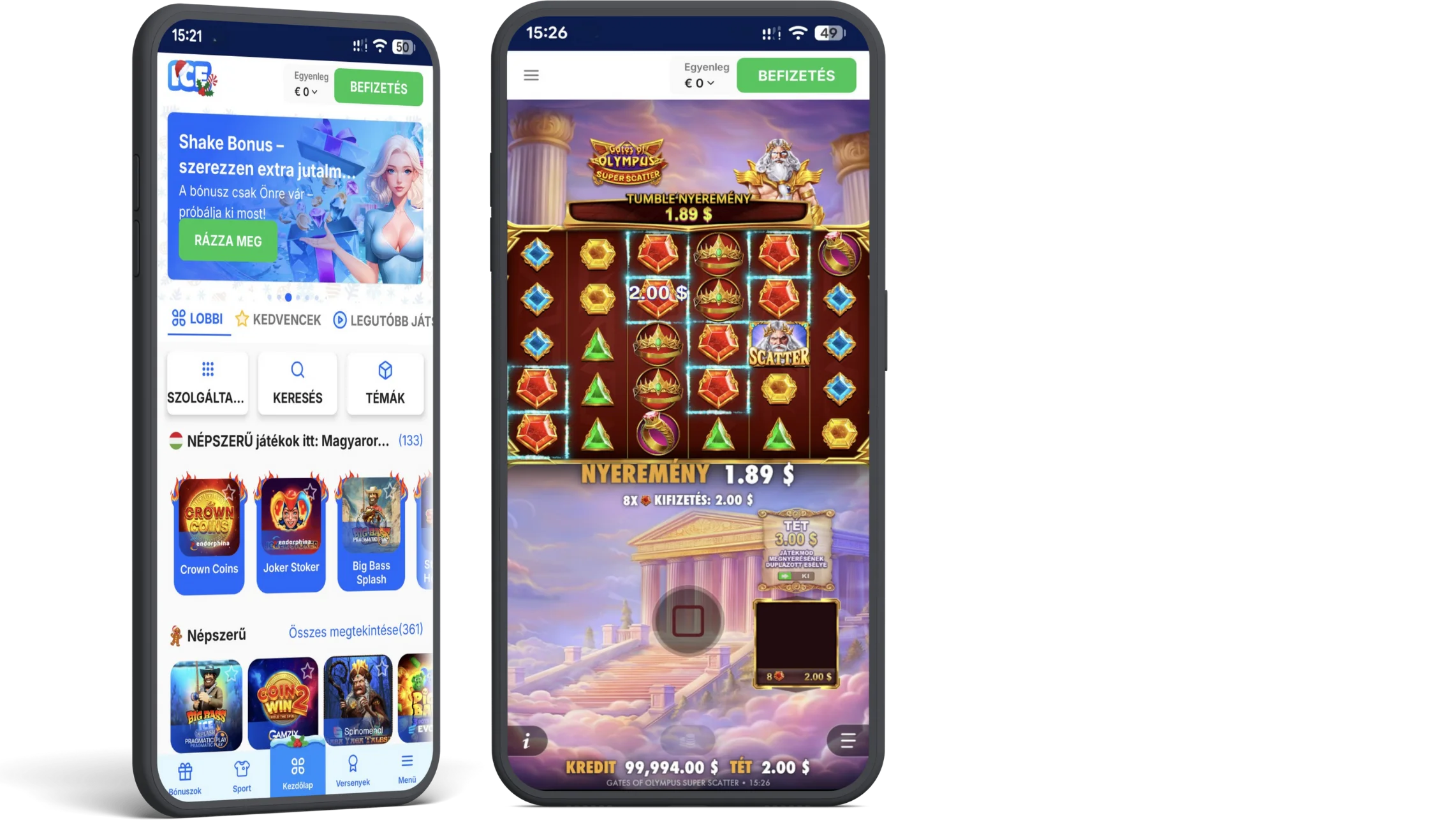 Kripto kaszinó mobilalkalmazások