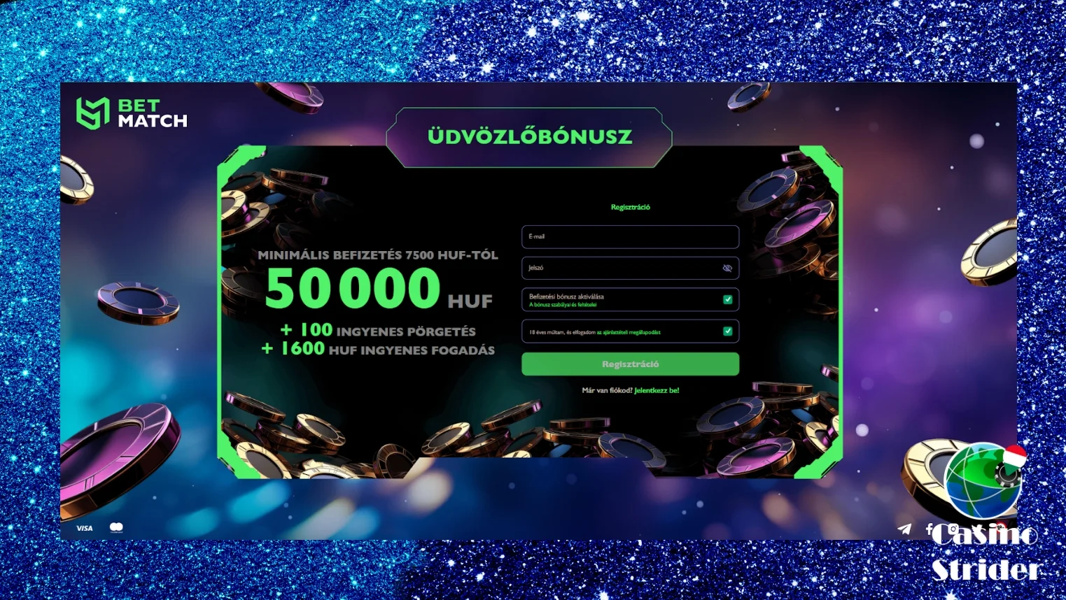 Online kripto kaszinók Magyarország Betmatch Casino