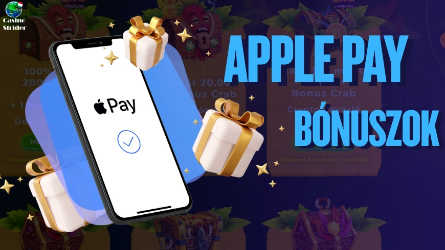 A legjobb bónuszok az Apple Pay kaszinókban