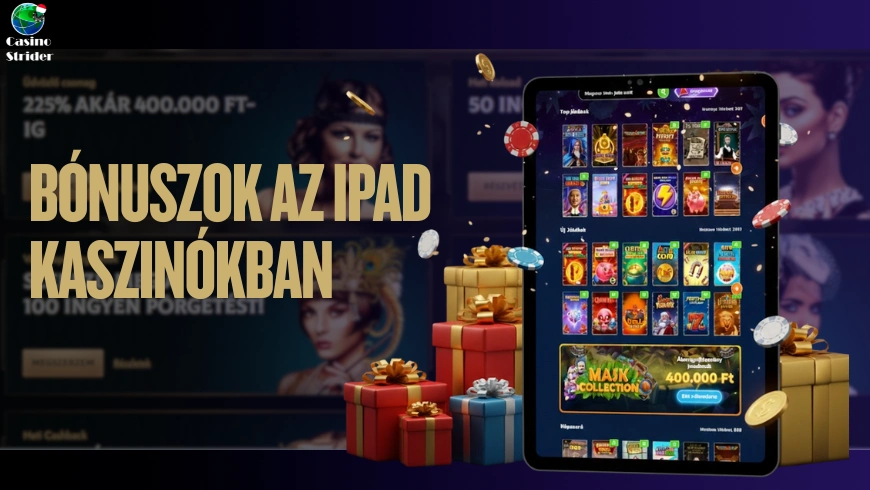 bónuszok az iPad kaszinókban