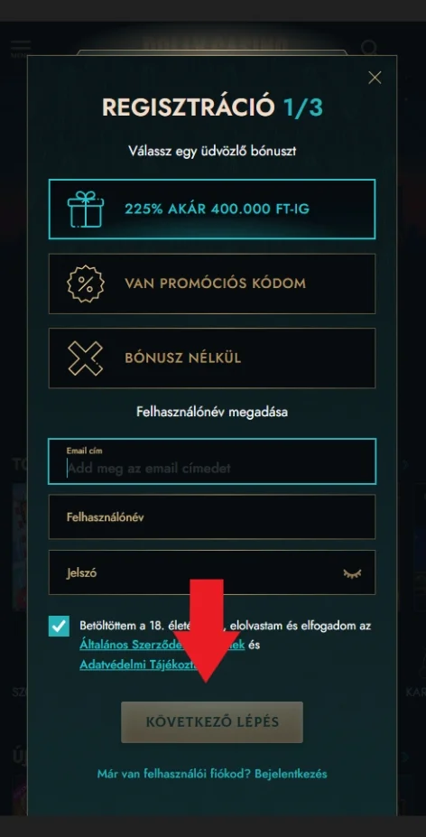 Legyél tagja a kiválasztott online kaszinónak